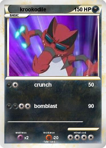 Pokemon krookodile
