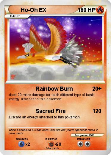 Pokemon Ho-Oh EX