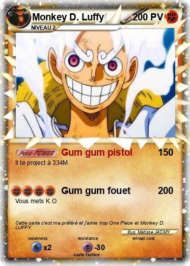 Pokemon Monkey D. Luffy