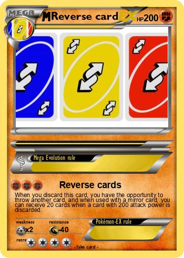 Pokemon Reverse card