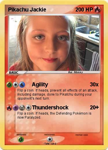 Pokemon Pikachu Jackie