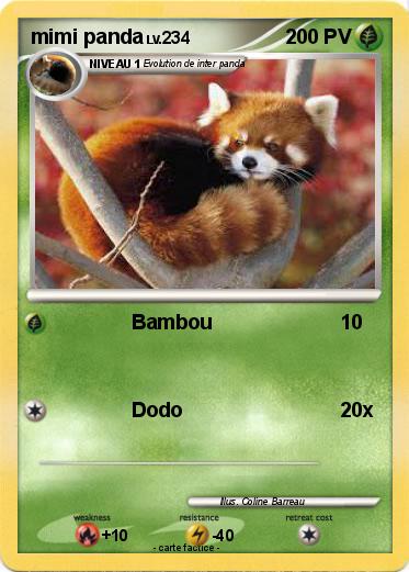 Pokemon mimi panda
