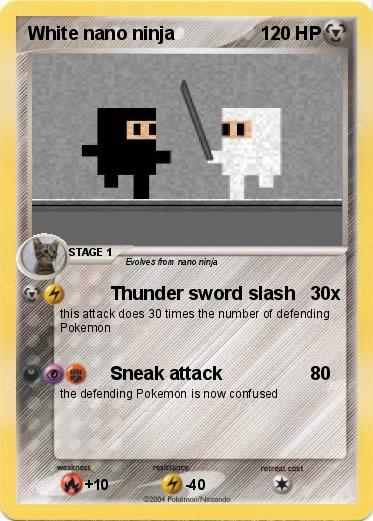 Pokemon White nano ninja