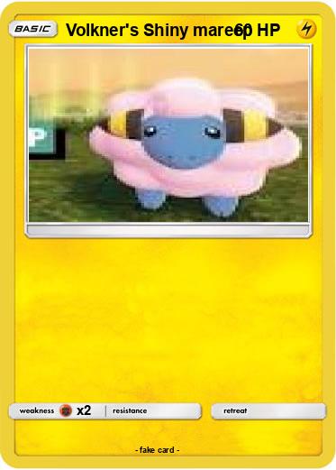 Pokemon Volkner's Shiny mareep