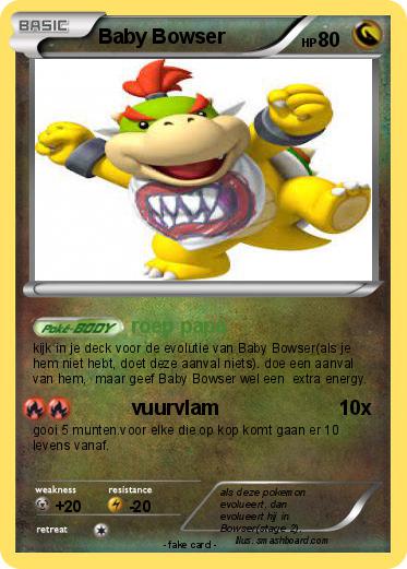 Pokemon Baby Bowser