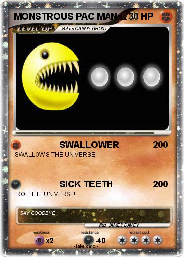 Pokemon MONSTROUS PAC MAN