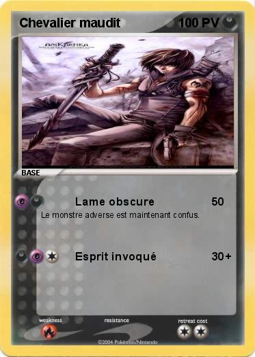 Pokemon Chevalier maudit