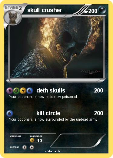 Pokemon skull crusher