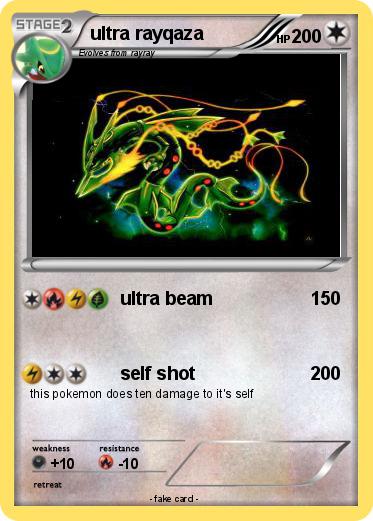 Pokemon ultra rayqaza