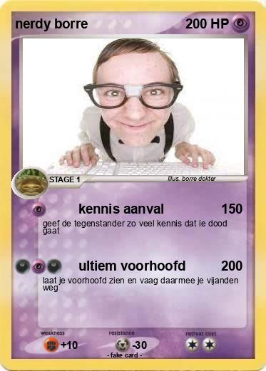 Pokemon nerdy borre