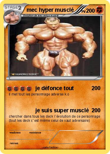 Pokemon mec hyper musclé