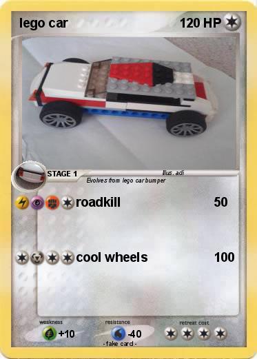 Pokemon lego car