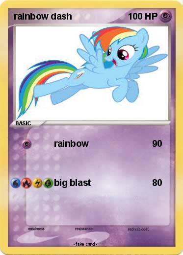 Pokemon rainbow dash