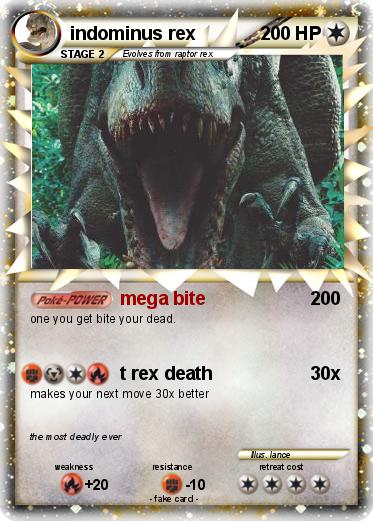 Pokemon indominus rex