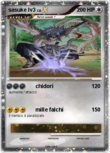 Pokemon sasuke lv3