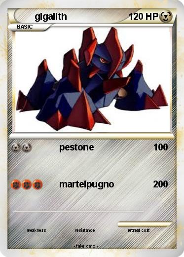 Pokemon gigalith