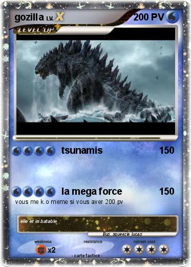 Pokemon gozilla