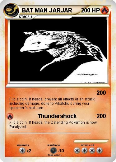 Pokemon BAT MAN JARJAR