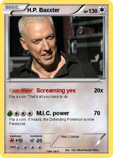 Pokemon H.P. Baxxter