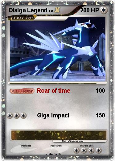 Pokemon Dialga Legend