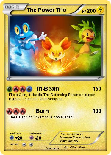 Pokemon The Power Trio