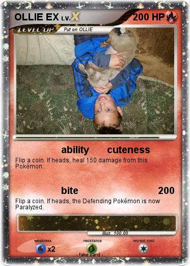 Pokemon OLLIE EX