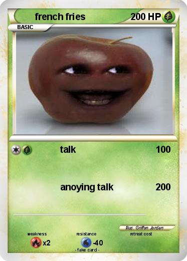 Pokemon french fries