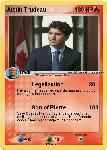 Pokemon Justin Trudeau