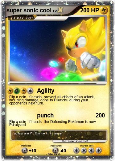 Pokemon super sonic cool