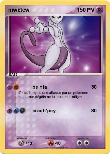 Pokemon mwetew