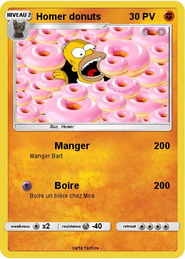 Pokemon Homer donuts