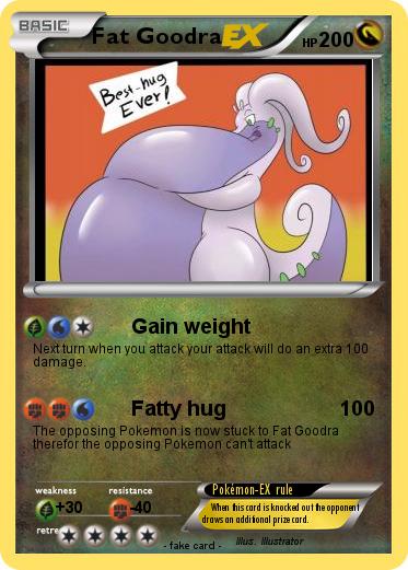 Pokemon Fat Goodra
