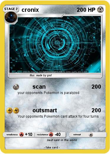 Pokemon cronix
