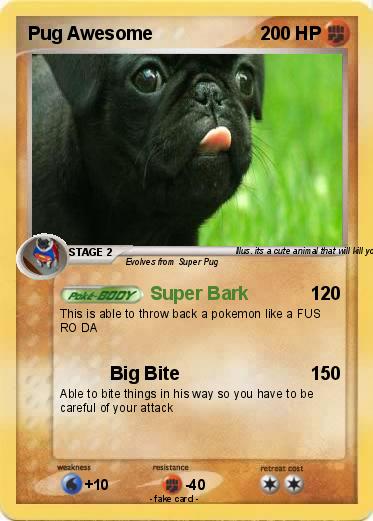 Pokemon Pug Awesome