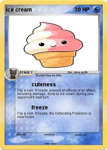 Pokemon ice cream