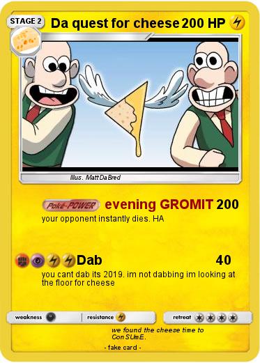Pokemon Da quest for cheese