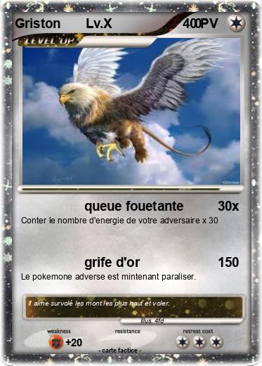 Pokemon Griston       Lv.X                       0                      6
