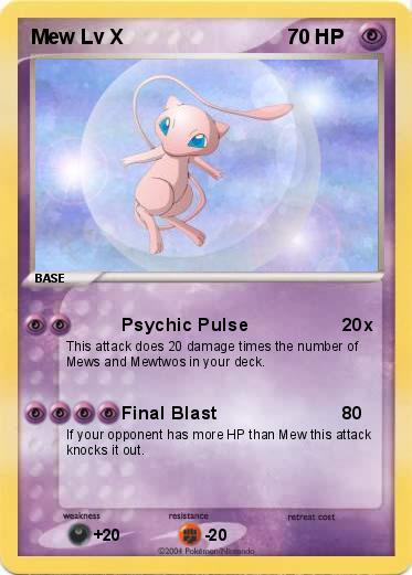 Pokemon Mew Lv X