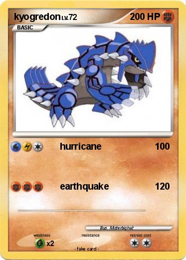 Pokemon kyogredon