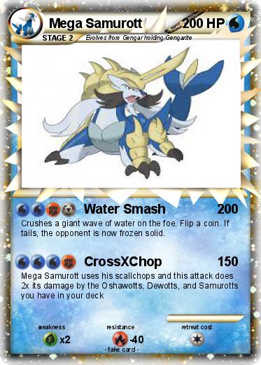 Pokemon Mega Samurott