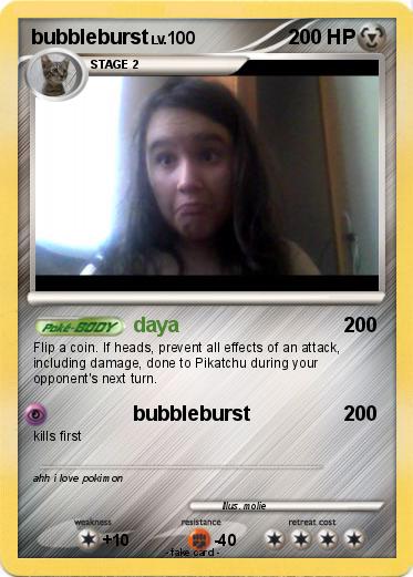 Pokemon bubbleburst