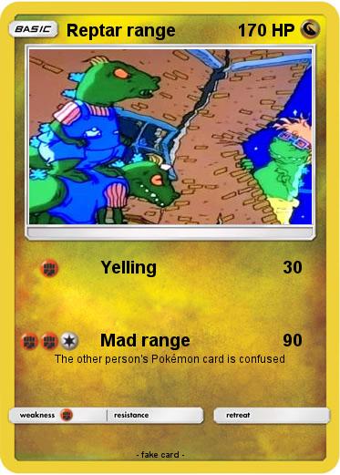 Pokemon Reptar range