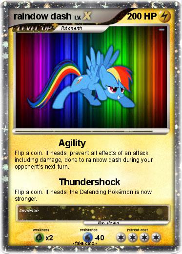 Pokemon raindow dash