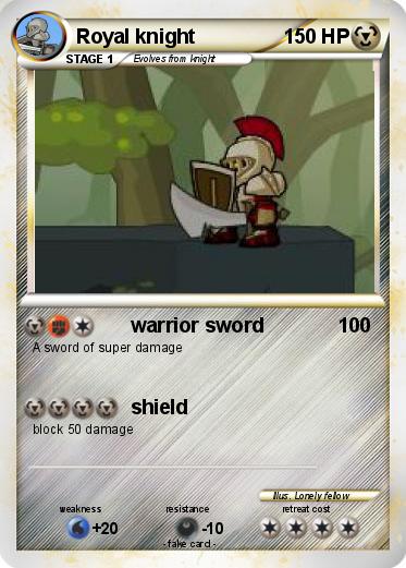 Pokemon Royal knight