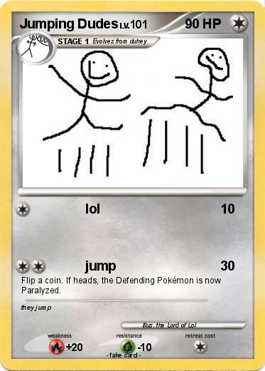 Pokemon Jumping Dudes