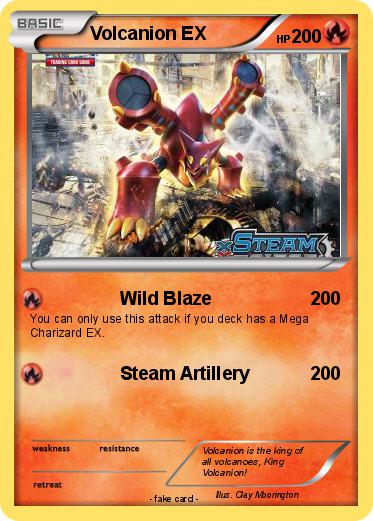 Pokemon Volcanion EX
