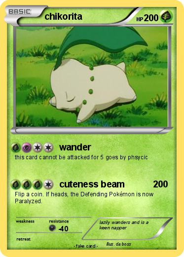 Pokemon chikorita