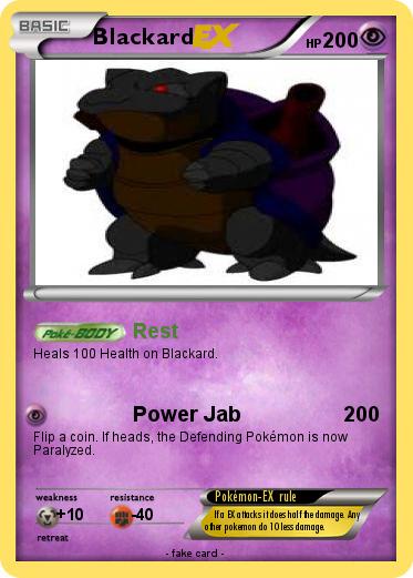 Pokemon Blackard