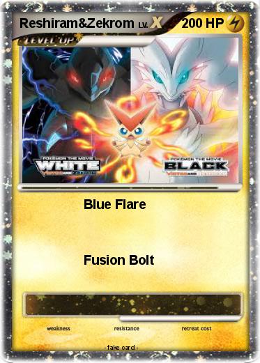 Pokemon Reshiram&Zekrom
