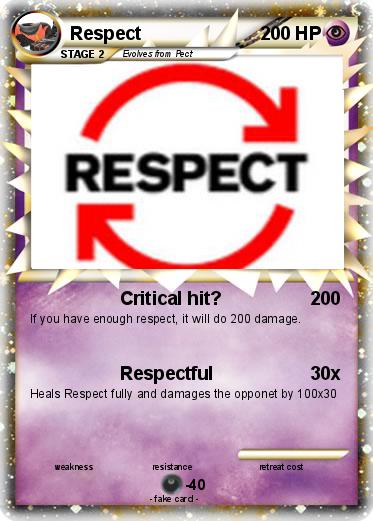 Pokemon Respect
